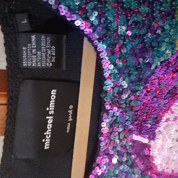 Michael Simon L RARE Mona Lisa Da Vinci Vest - Picture 4 of 10